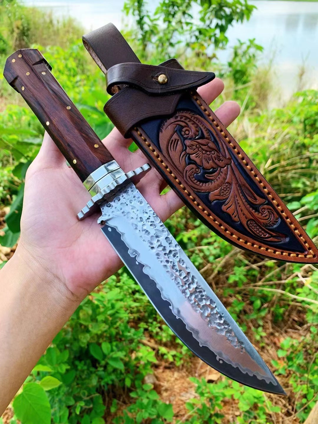 The Stright Bone SKD-11 Steel Fixed Blade