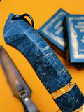 The Shadowless Wootz Damascus Steel Fixed Blade