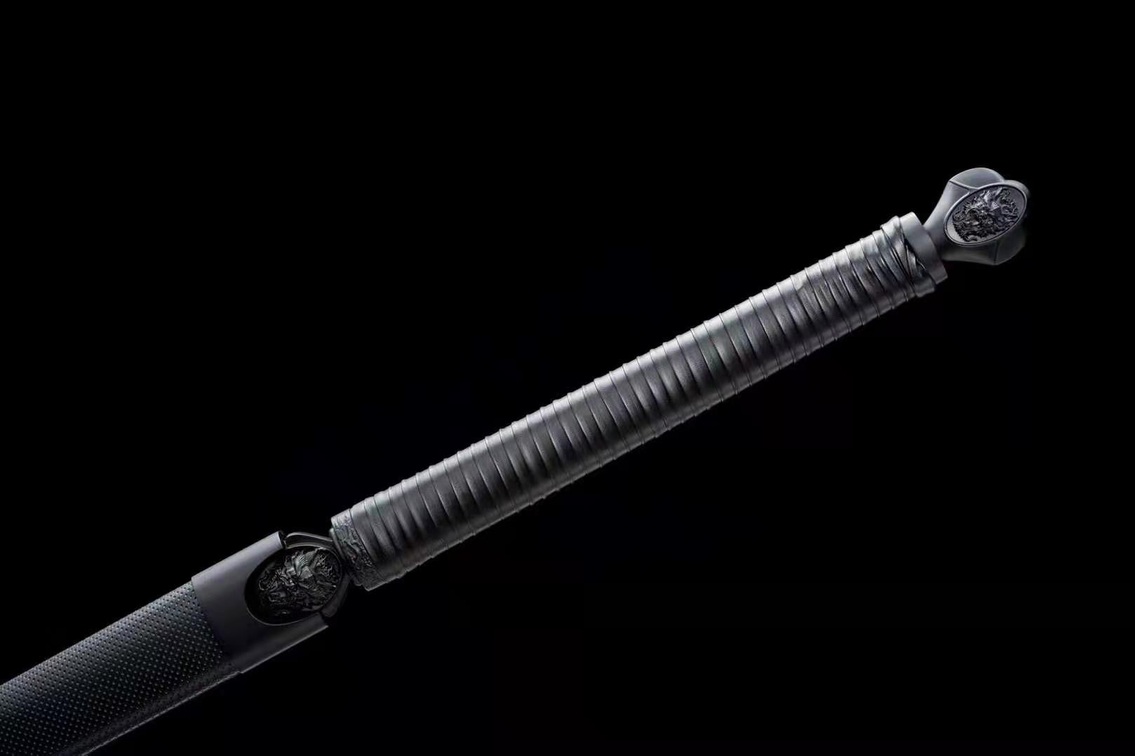 Dragon Surasshu Handmade Ninjato Manganese Steel-Romance of Men