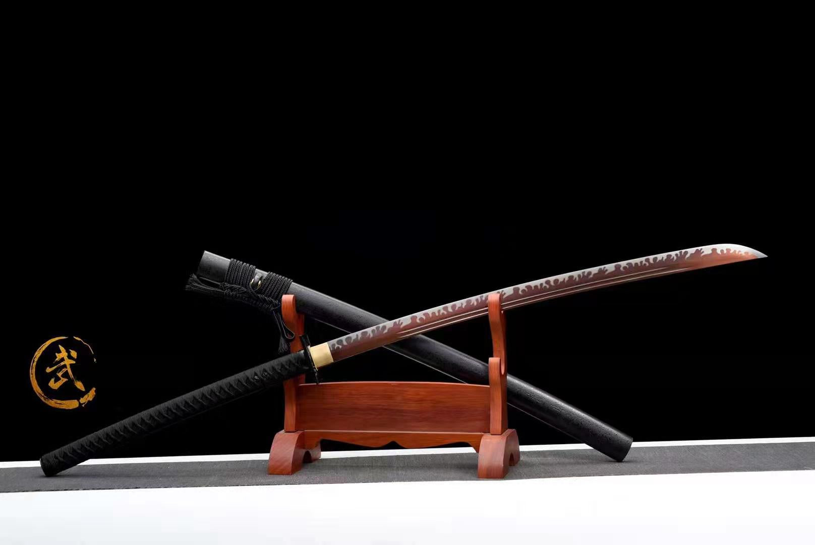 Hono Senshi Handmade Katana Spring Steel-Romance of Men
