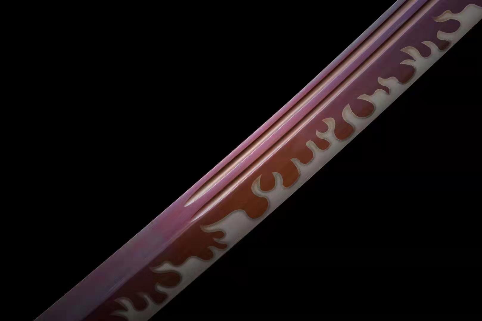 Hono Senshi Handmade Katana Spring Steel-Romance of Men