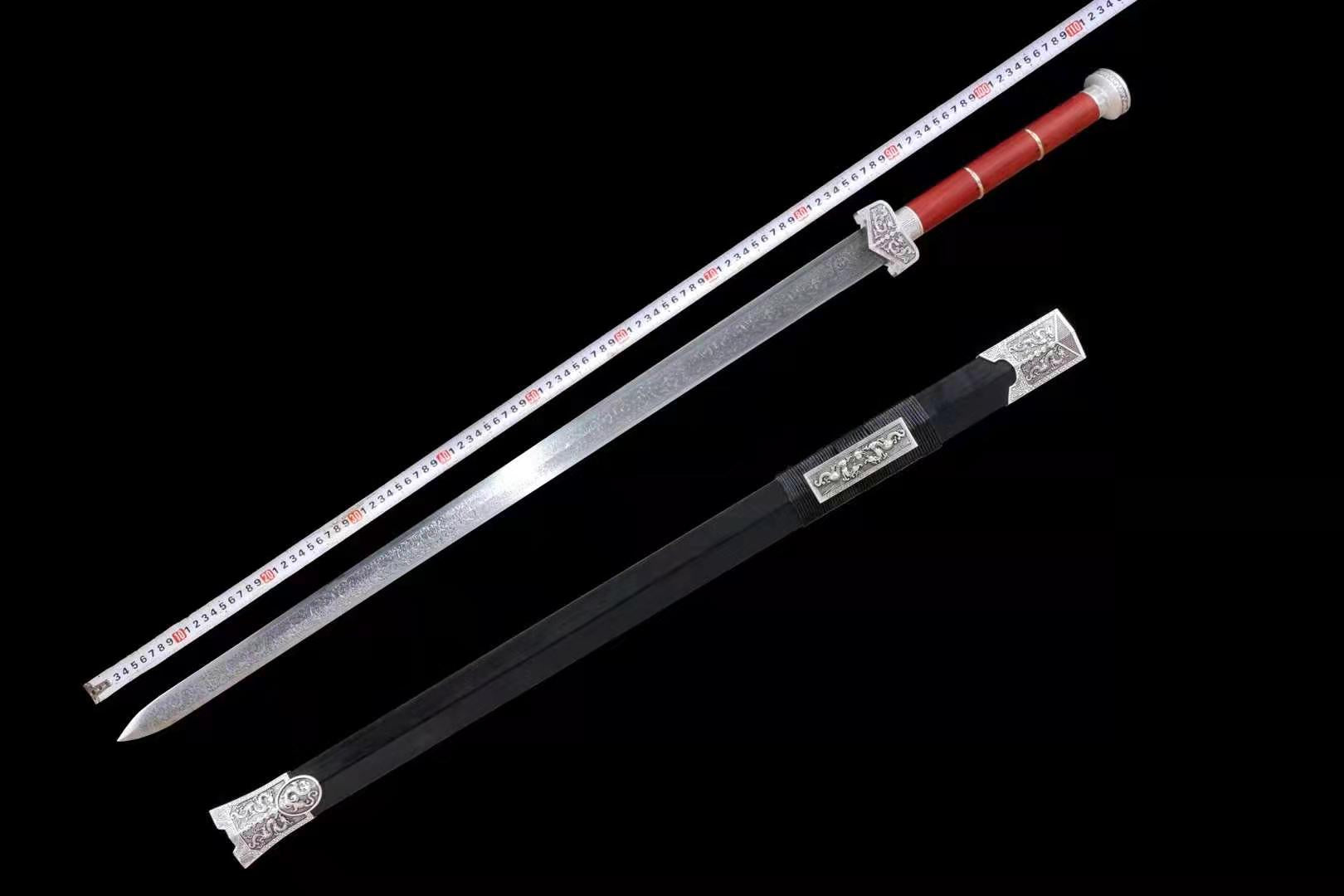 Ryu unkan Handmade Chinese Sword Spring Steel-Romance of Men