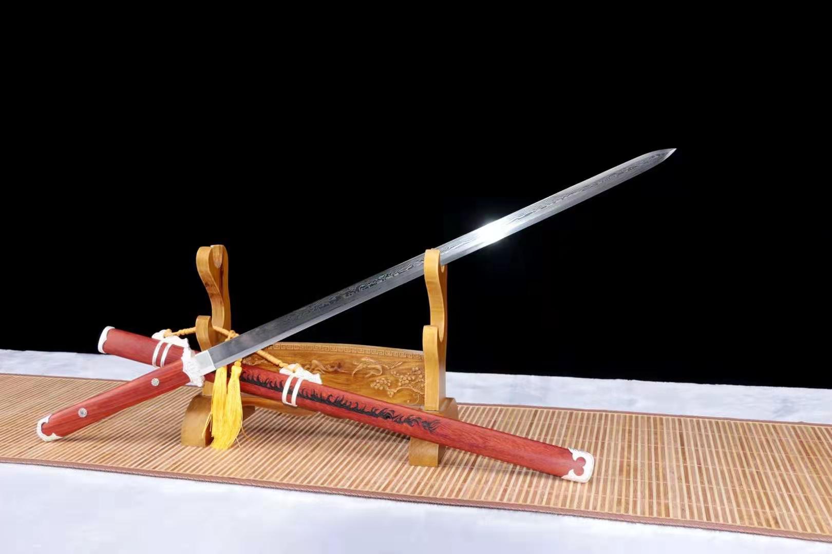 Hono ken Handmade Chinese Sword Pattern Steel-Romance of Men