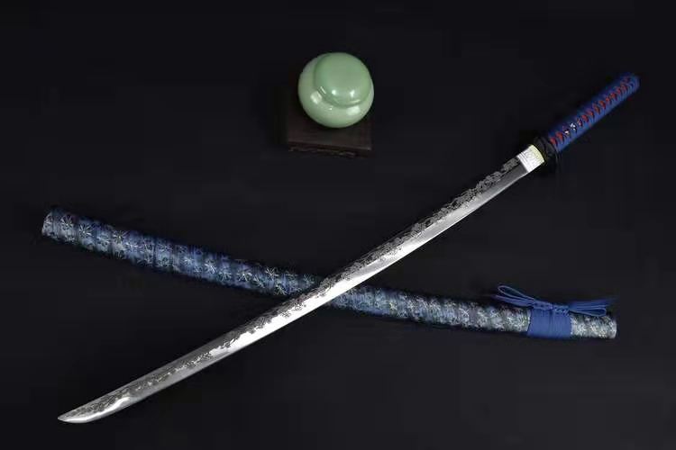 The Sakuragiya Handmade Katana 7Cr17MOV Stainless Steel-Romance of Men