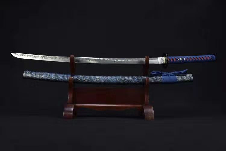 The Sakuragiya Handmade Katana 7Cr17MOV Stainless Steel-Romance of Men