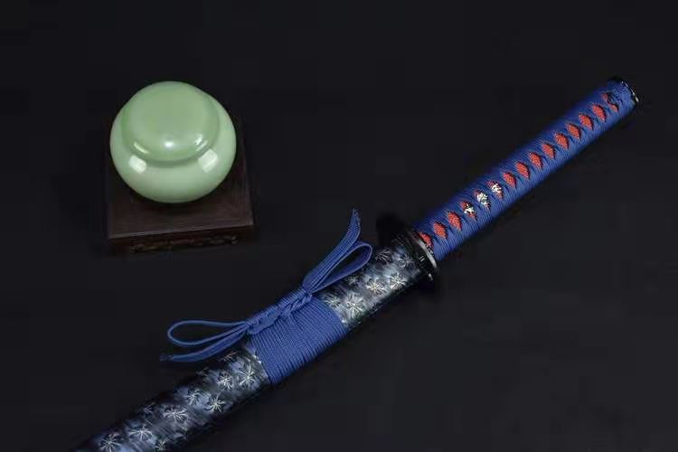 The Sakuragiya Handmade Katana 7Cr17MOV Stainless Steel-Romance of Men