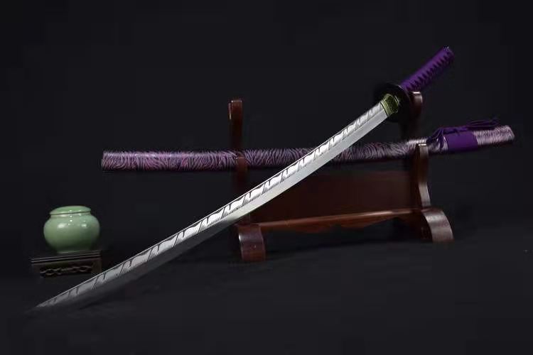 Surudoi Ha Handmade Katana 7Cr17MOV Stainless Steel-Romance of Men