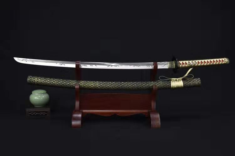 Goruden banbu Handmade Katana 7Cr17MOV Stainless Steel-Romance of Men
