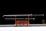 The Burakku Handmade Chinese Dao Manganese Steel-Romance of Men
