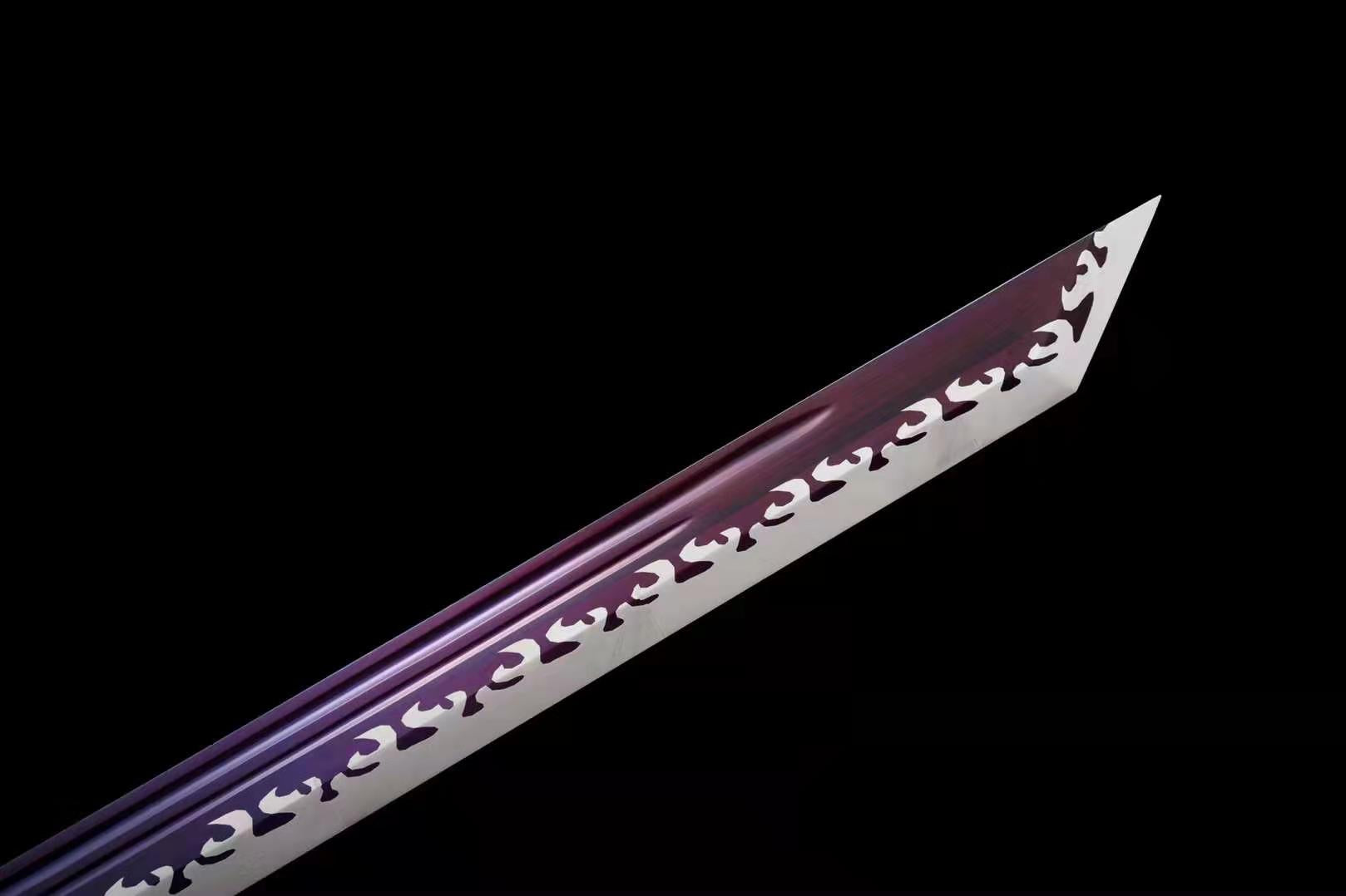 The Burakku Handmade Chinese Dao Manganese Steel-Romance of Men