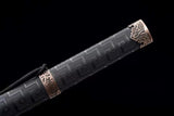 The Burakku Handmade Chinese Dao Manganese Steel-Romance of Men
