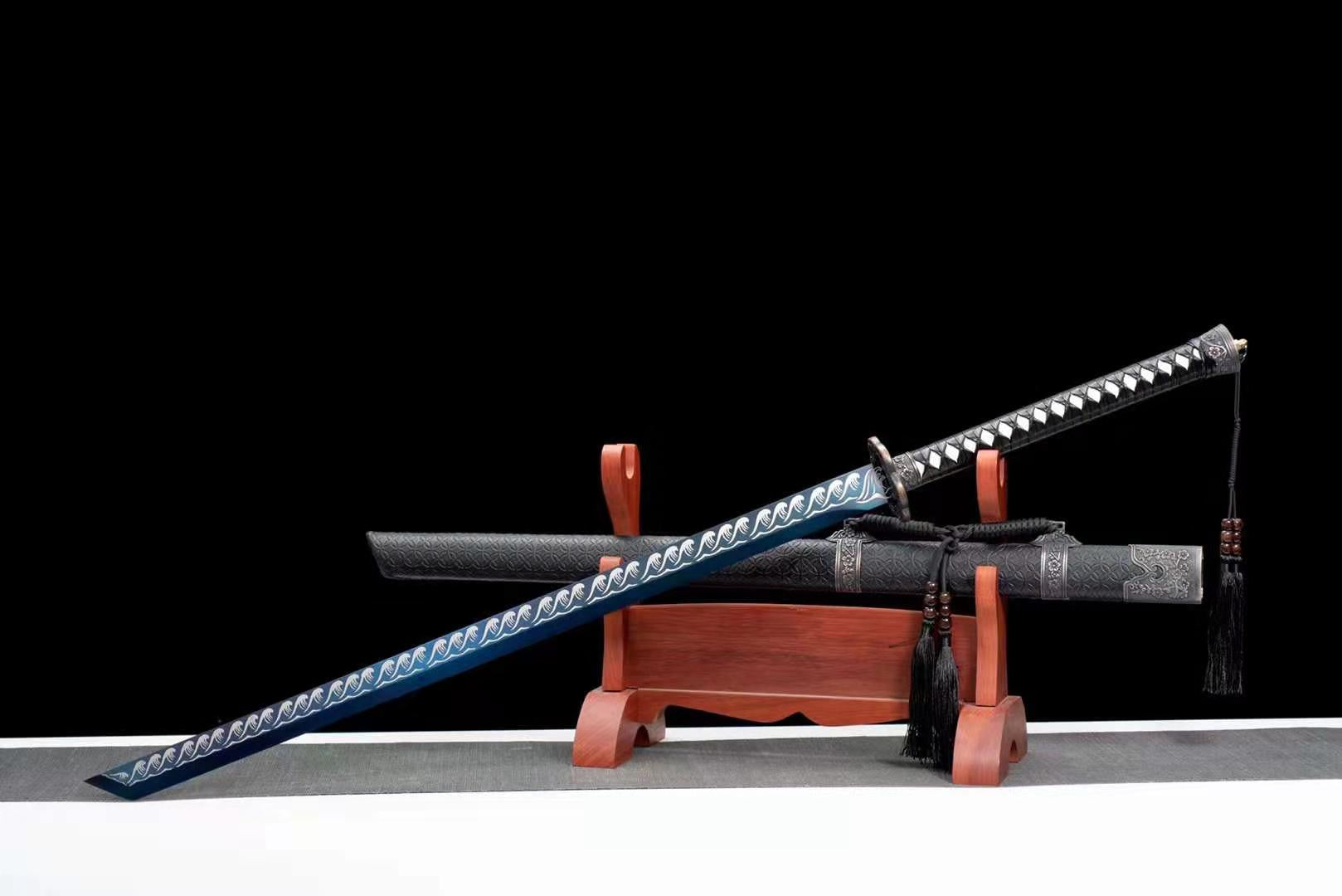 The Hariken Handmade Ninjato Manganese Steel-Romance of Men