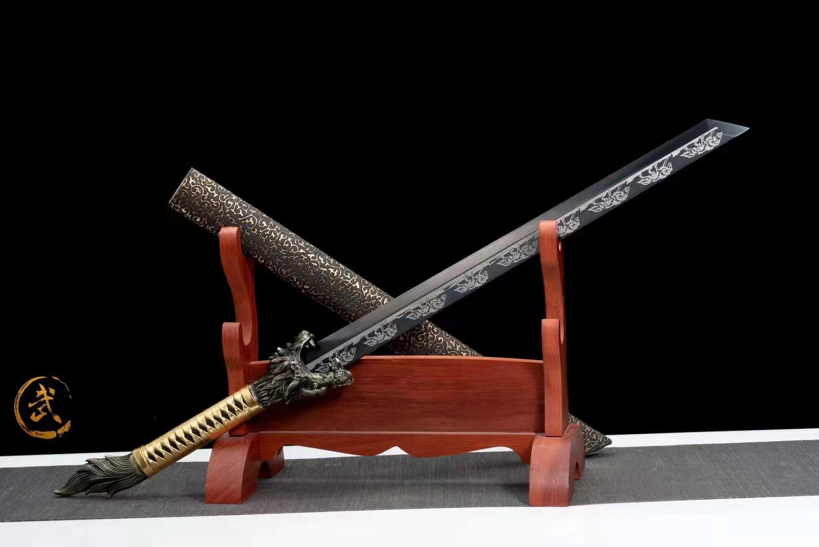 The Urufubodo Handmade Ninjato Manganese Steel-Romance of Men