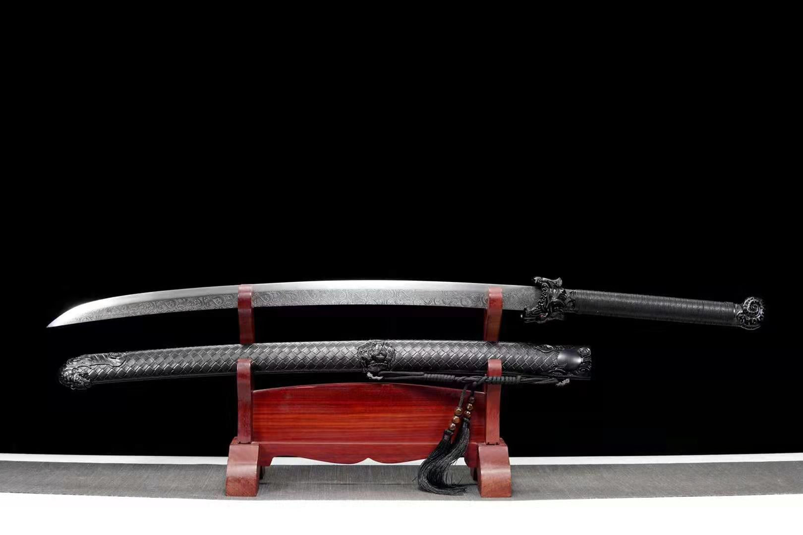 The Hotoke Handmade Chinese Dao Manganese Steel-Romance of Men