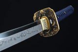 The Kage Noakuma Handmade Katana Clay Tempered T10 Steel