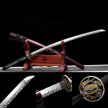 The Aoi Kikusuke Handmade Katana Pattern Steel