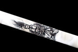 The Shurasutoreto Handmade Ninjato Clay Tempered T10 Steel