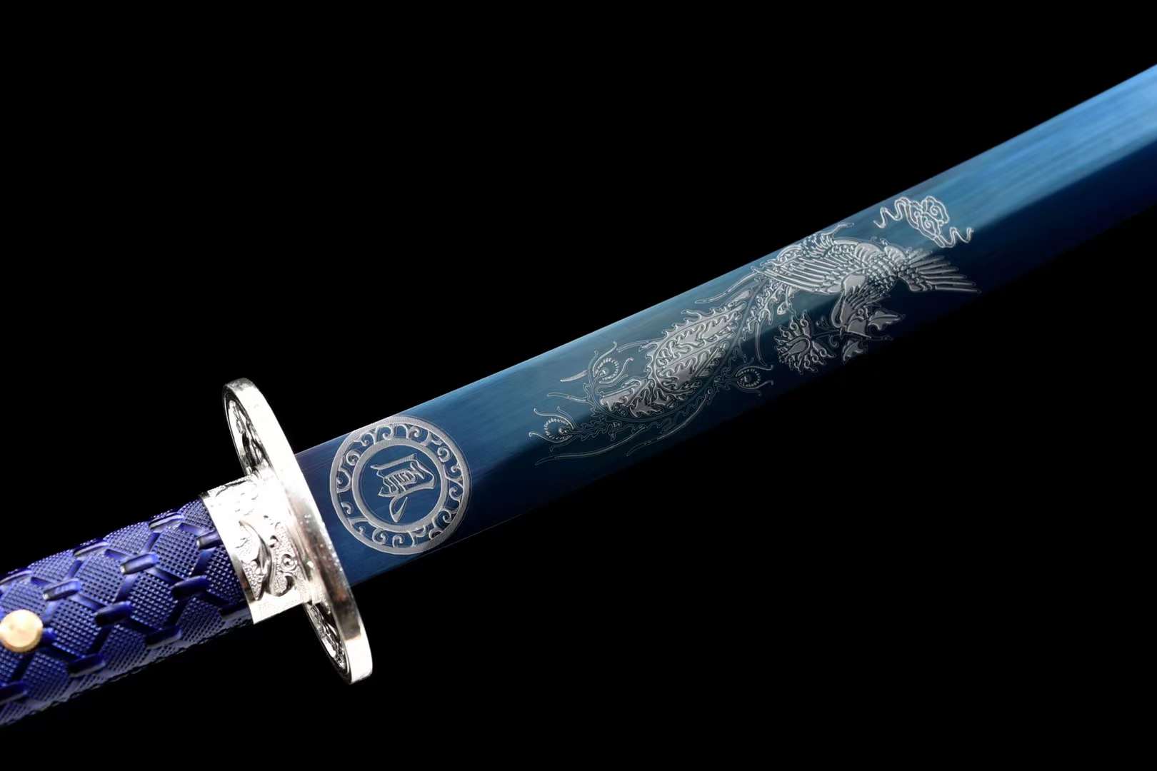 The Fenikkusu Senso Oburedo Handmade Chinese Dao Spring Steel-Romance of Men
