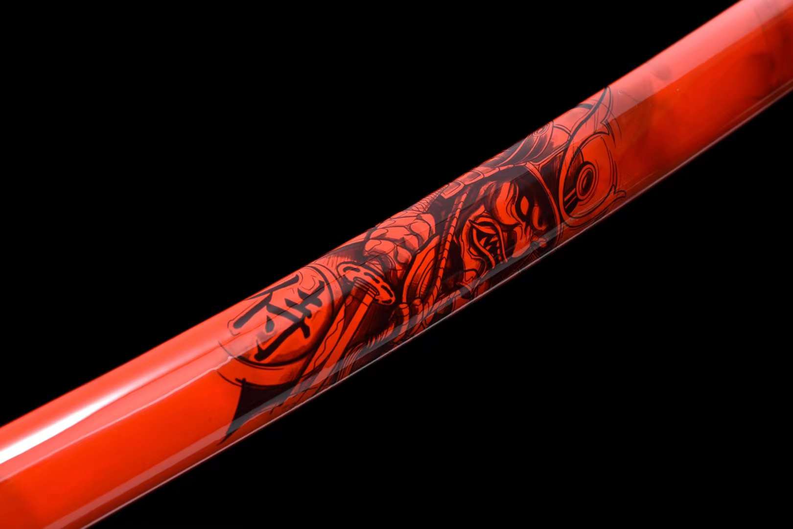 The Humuragado Handmade Katana Clay Tempered Carbon Steel