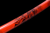The Humuragado Handmade Katana Clay Tempered Carbon Steel