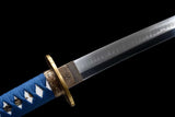 The Rakki Koi  Handmade Katana Clay Tempered T10 Steel