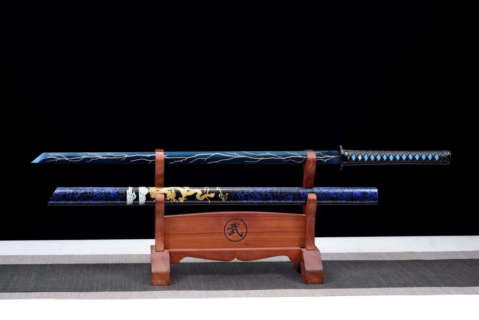 The Reicheluru Handmade Ninjato Spring Steel