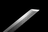 The Taigaheddo Naifu Handmade Chinese Dao Wakizashi Manganese Steel