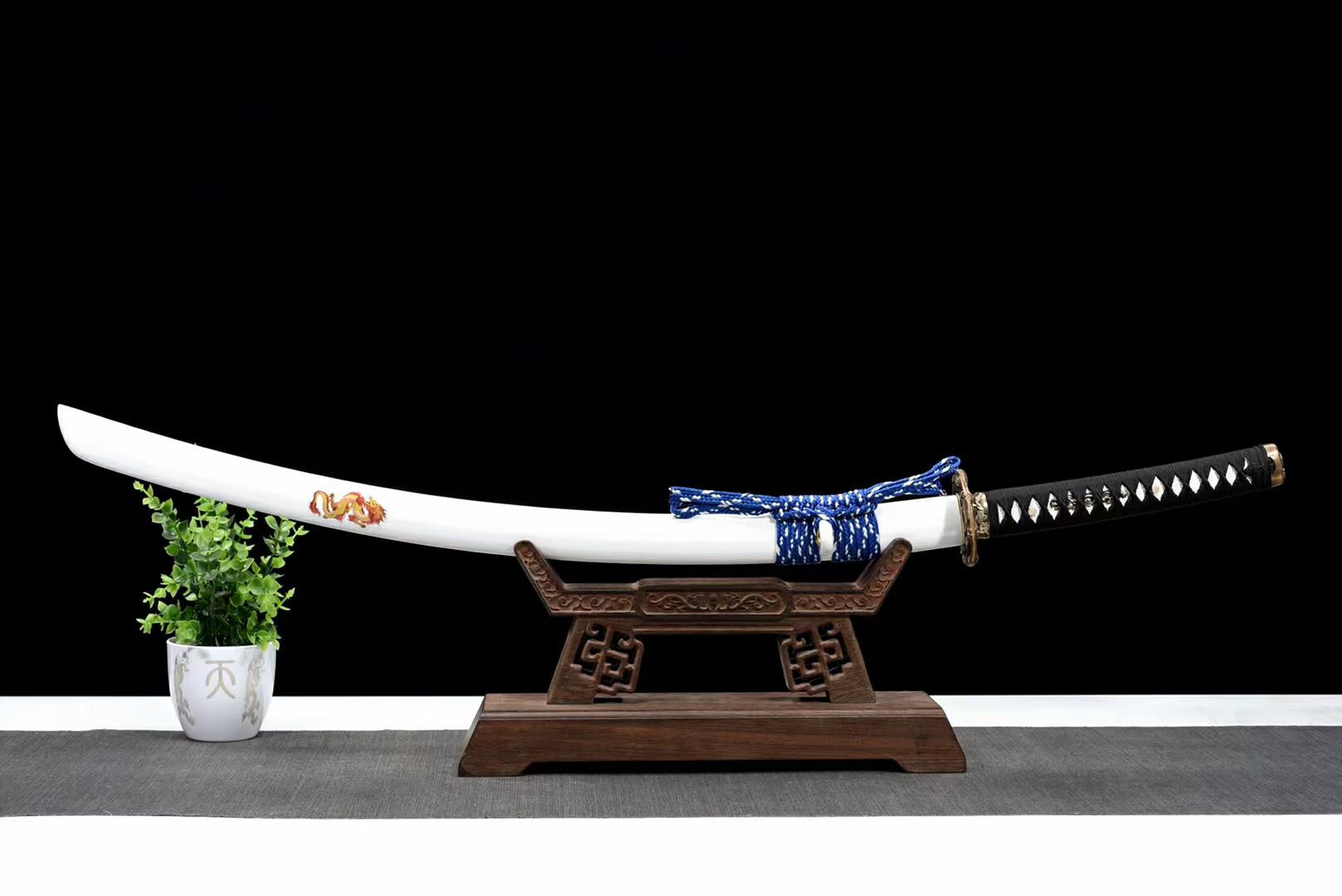 The Takehebi Handmade Katana Pattern Steel