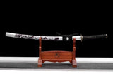 The Ronji Handmade Katana Clay Tempered T10 Steel