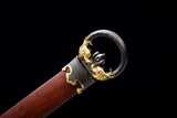 The Ringuheddona Handmade Chinese Tang Dao Pattern Steel