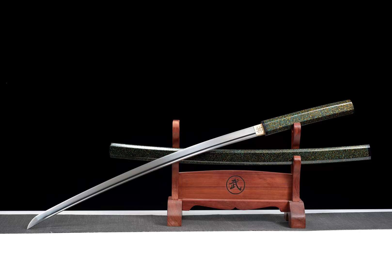 The Hisui Yosei Handmade Katana Spring Steel