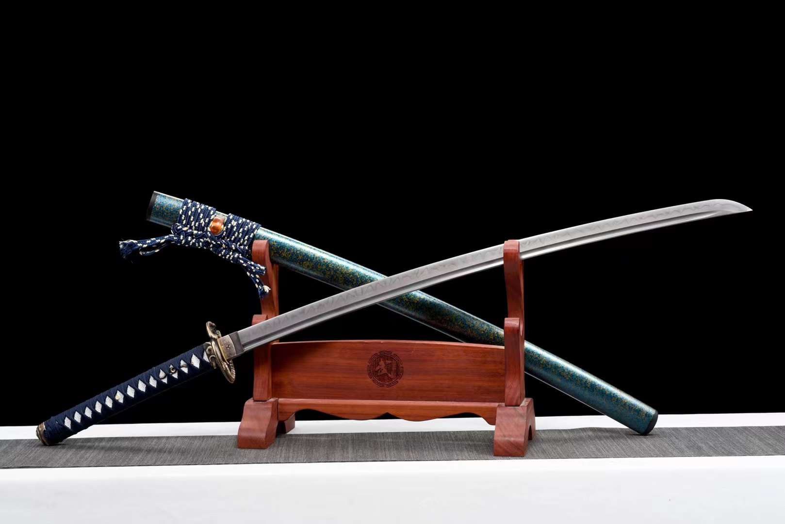 The Fushiginah Handmade Katana Clay Tempered T10 Steel