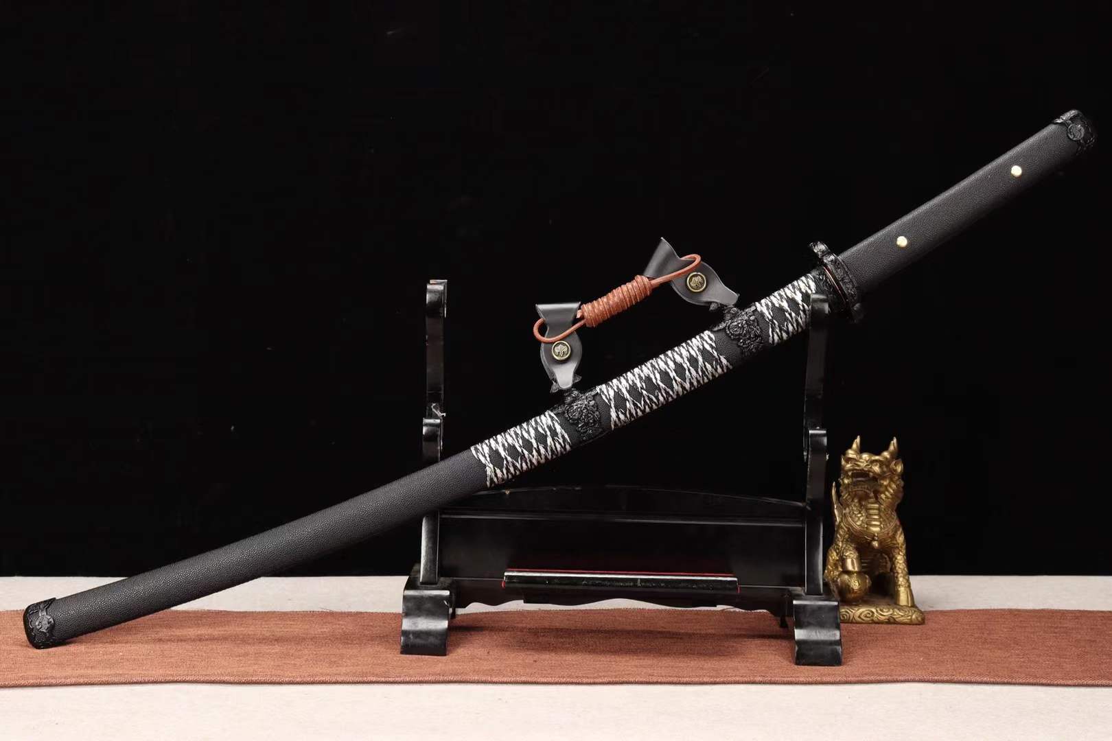 The Kuroi Mizu Handmade Katana Manganese Steel