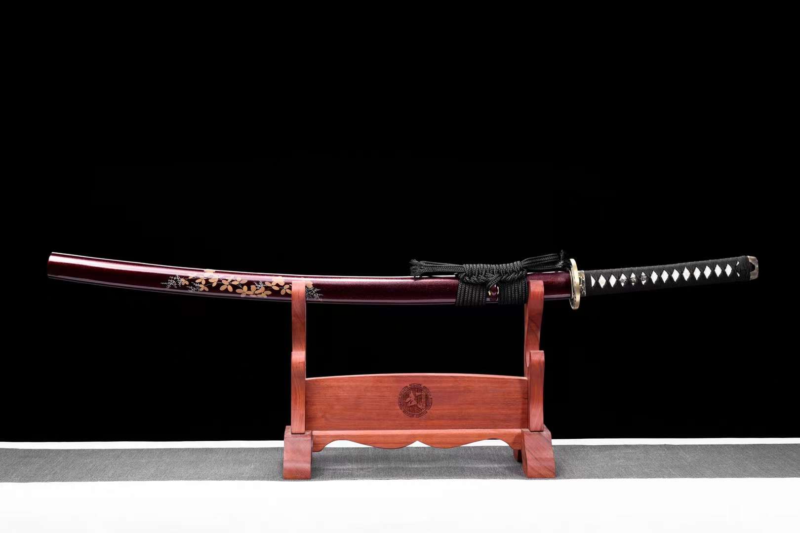 The Aoi Kikusuke Handmade Katana Pattern Steel