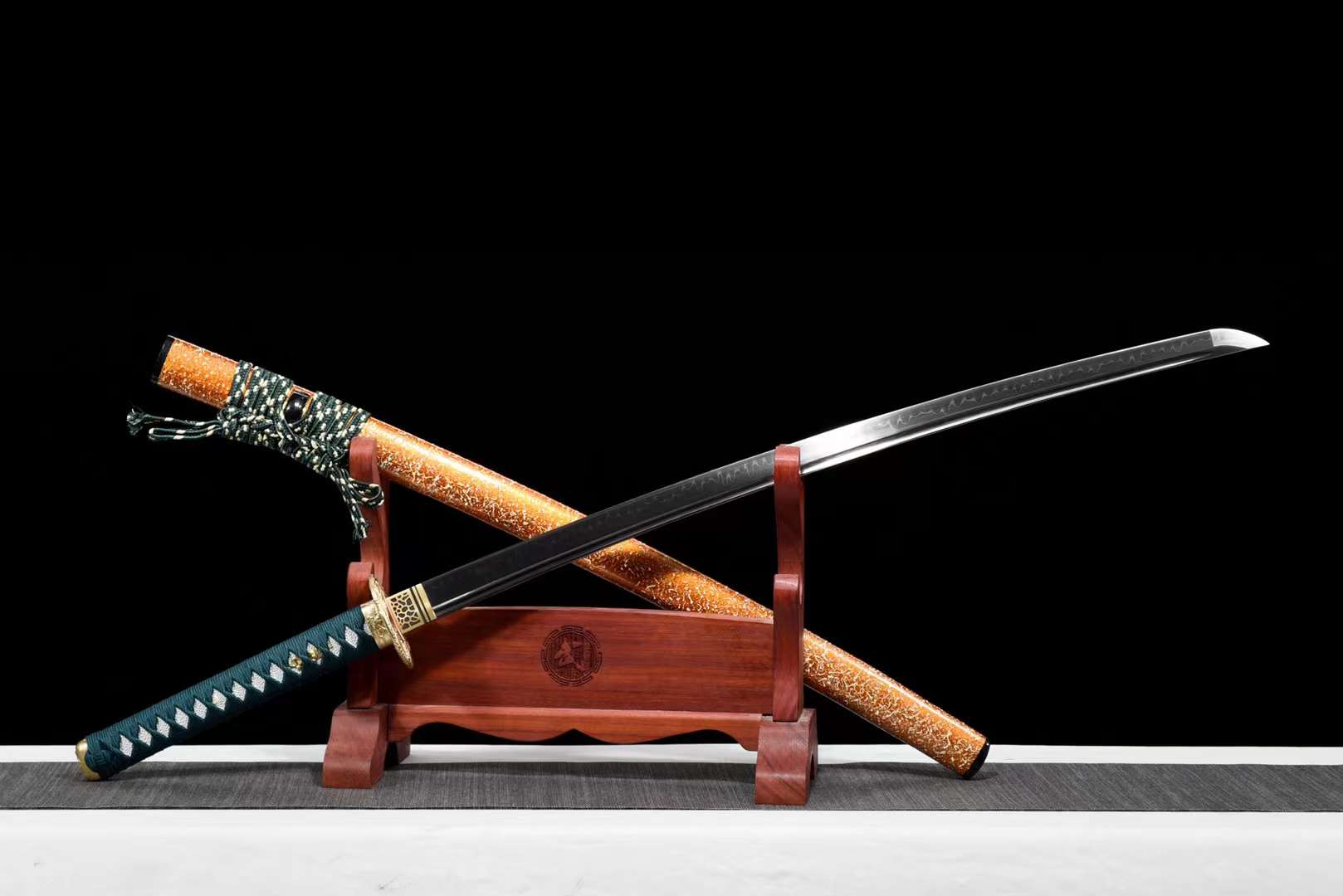 The Tenmeighi Handmade Katana Clay Tempered T10 Steel