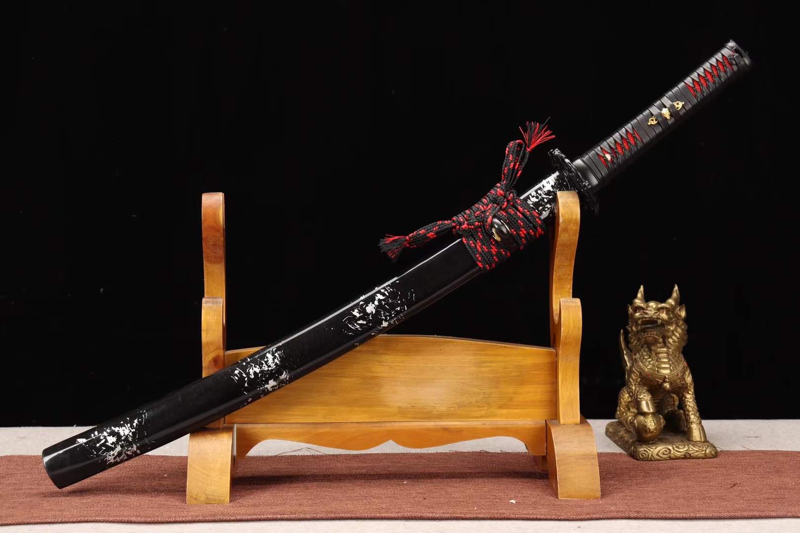 The Ume Aoyuki Handmade Katana Wakizashi Manganese Steel