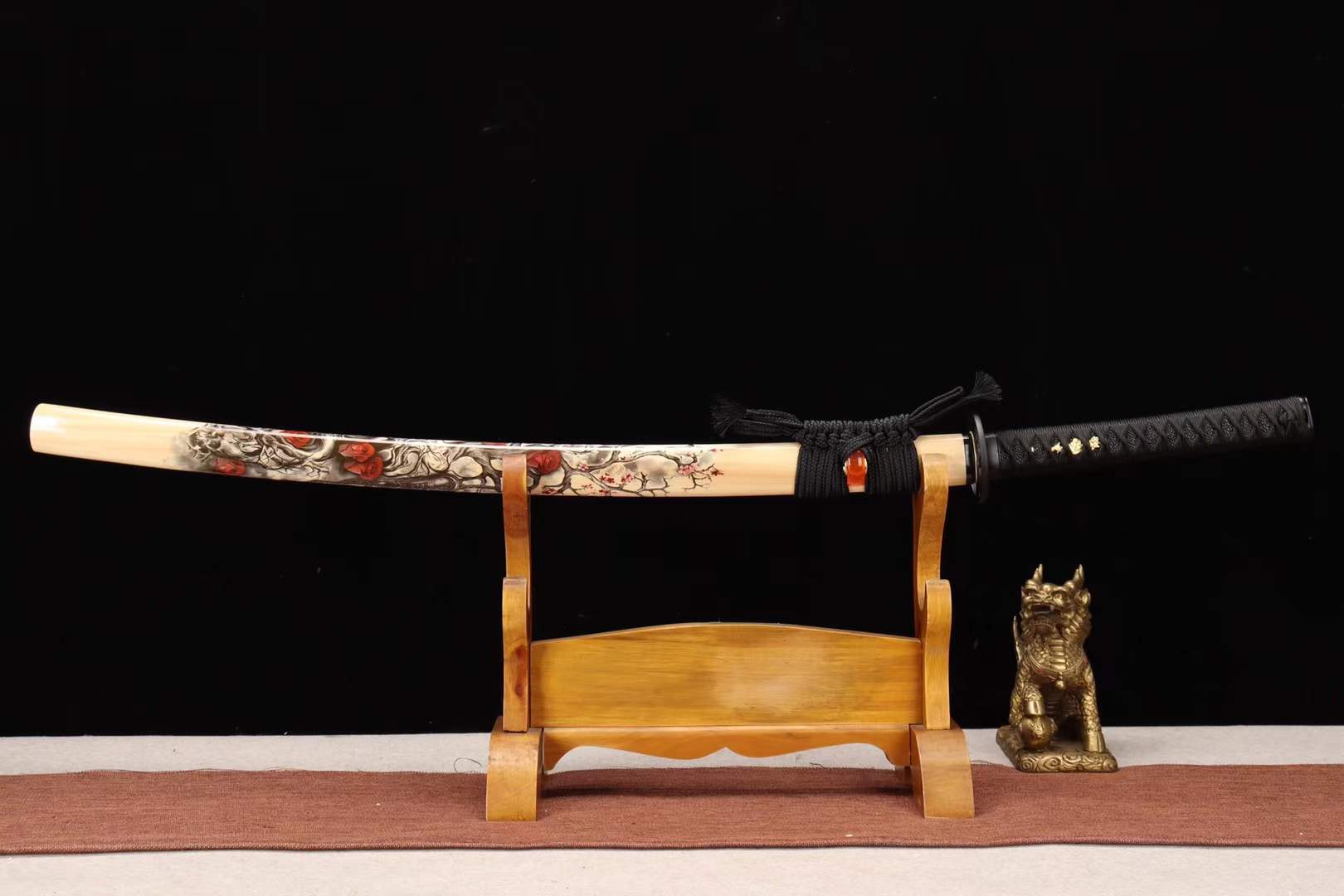 The Yama Akuma Handmade Katana Spring Steel