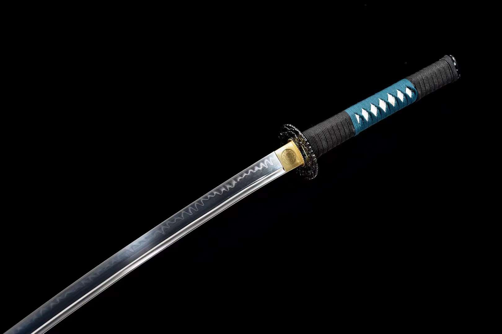 The Gosutosavu anto Handmade Katana Clay Tempered T10 Steel
