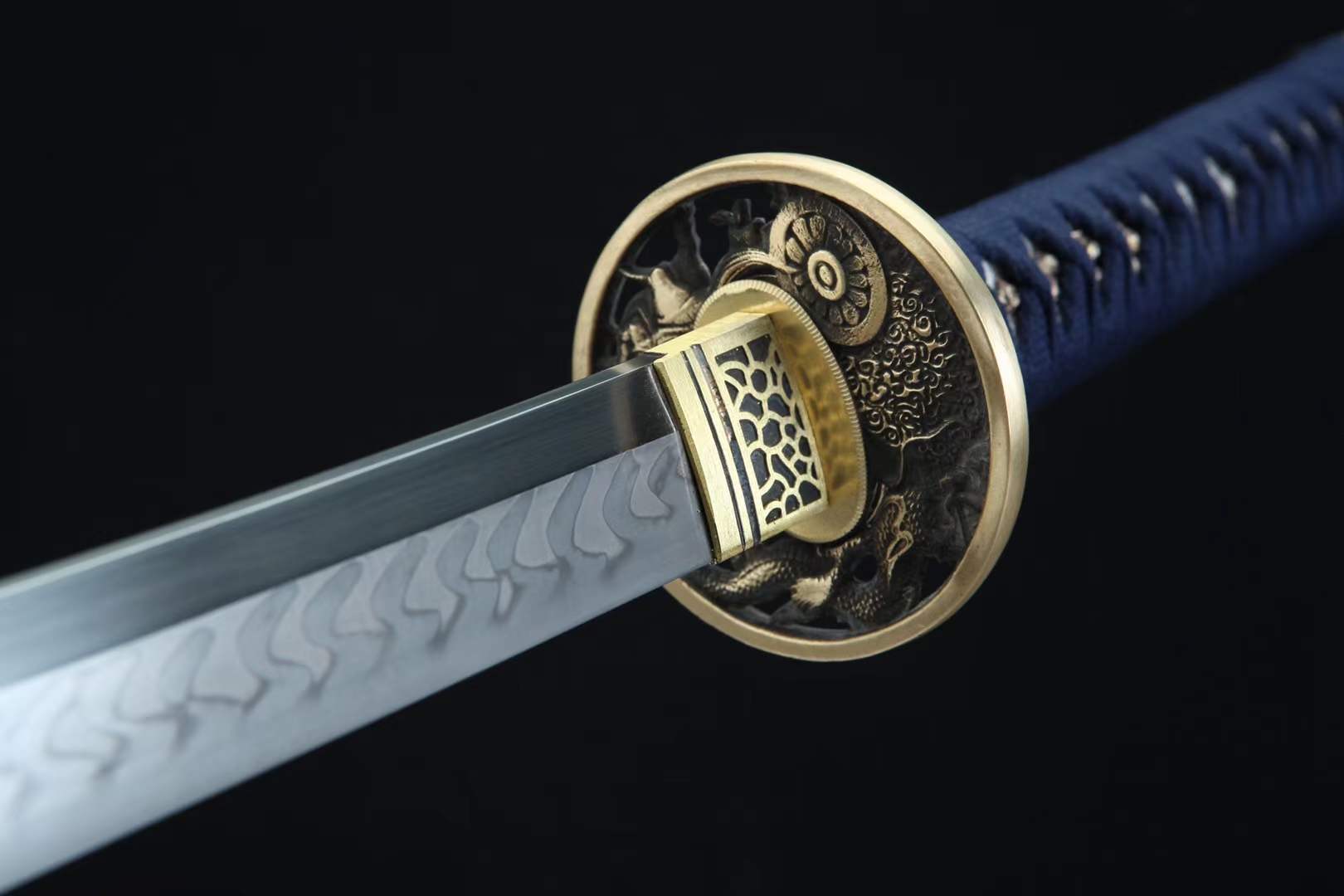 The Kogane Notoshi Handmade Katana Set Clay Tempered T10 Steel