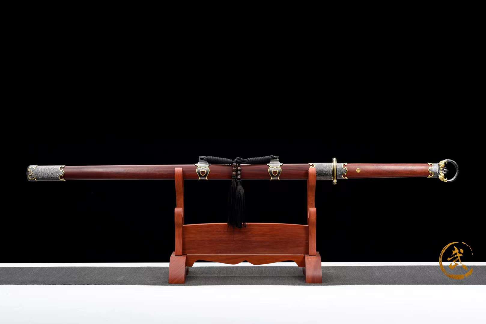 The Ringuheddona Handmade Chinese Tang Dao Pattern Steel