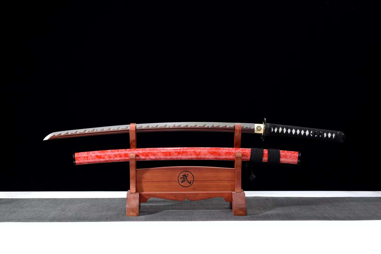 The Akaihasudo Handmade Katana Manganese Steel