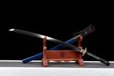 The Kuraidodurago Handmade Katana Clay Tempered T10 Steel