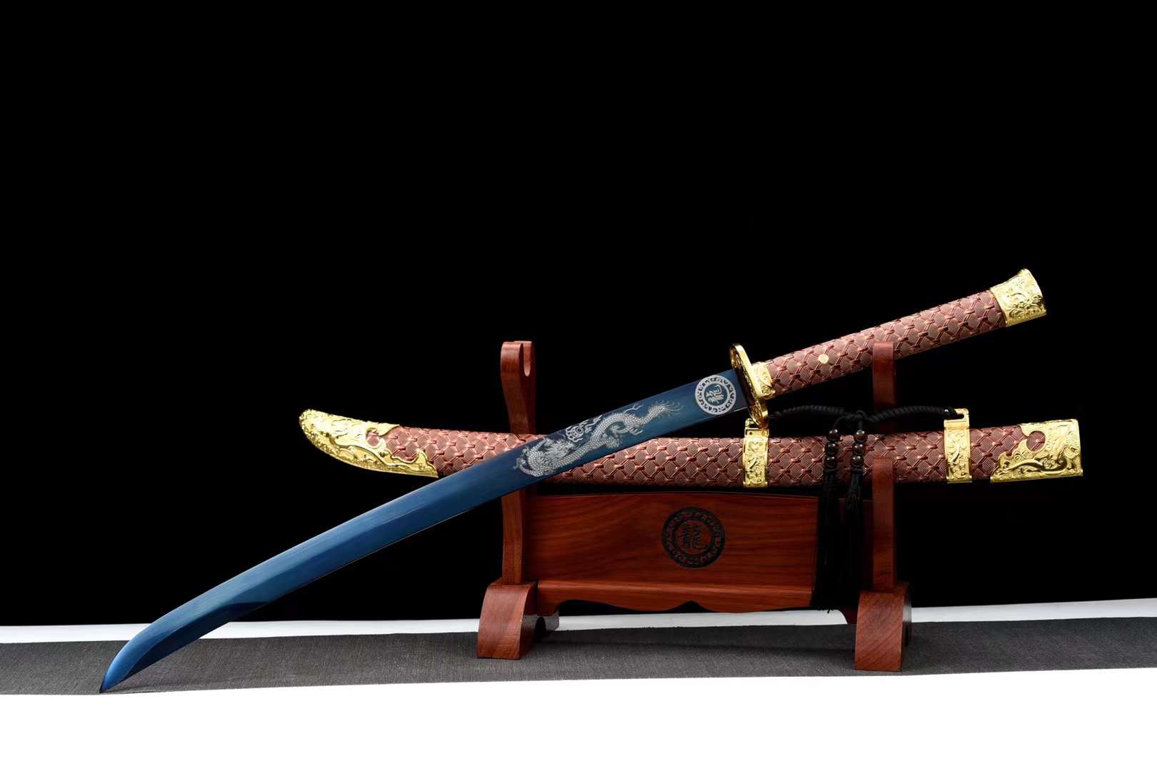The Doragon Senso Oburedo Handmade Chinese Dao Spring Steel-Romance of Men