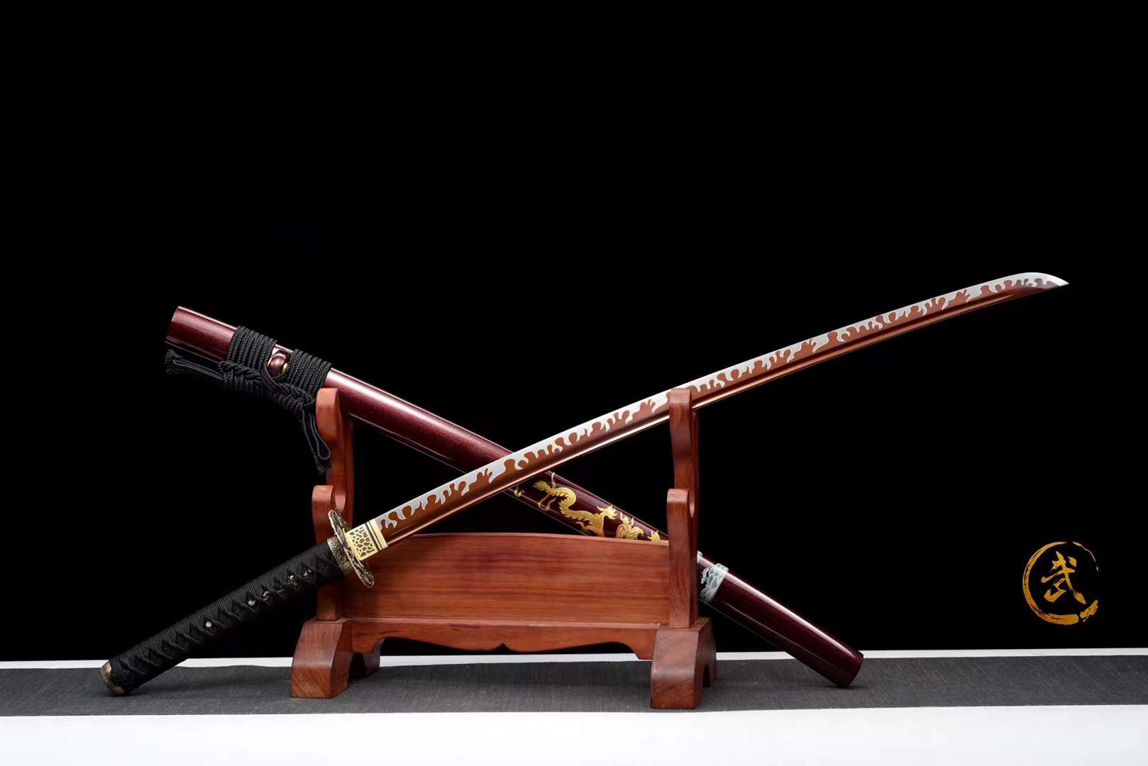 The Buraddouji Handmade Katana Manganese Steel