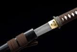 The Kodai Hoshizora Handmade Tanto Katana Clay Tempered T10 Steel