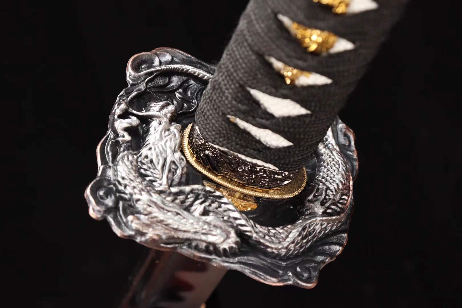 The Tsuki Oikakeru Handmade Katana Carbon Steel