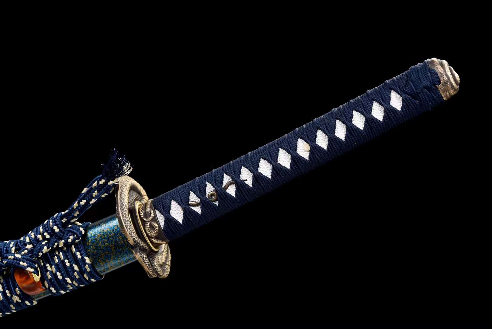 The Fushiginah Handmade Katana Clay Tempered T10 Steel