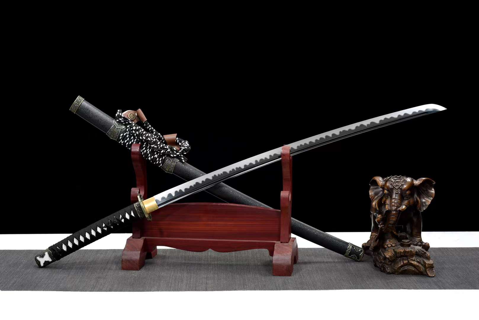 The Shimo Tamashi Handmade Katana Manganese Steel-Romance of Men