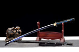 The Aojirou Sora Handmade Katana Carbon Steel