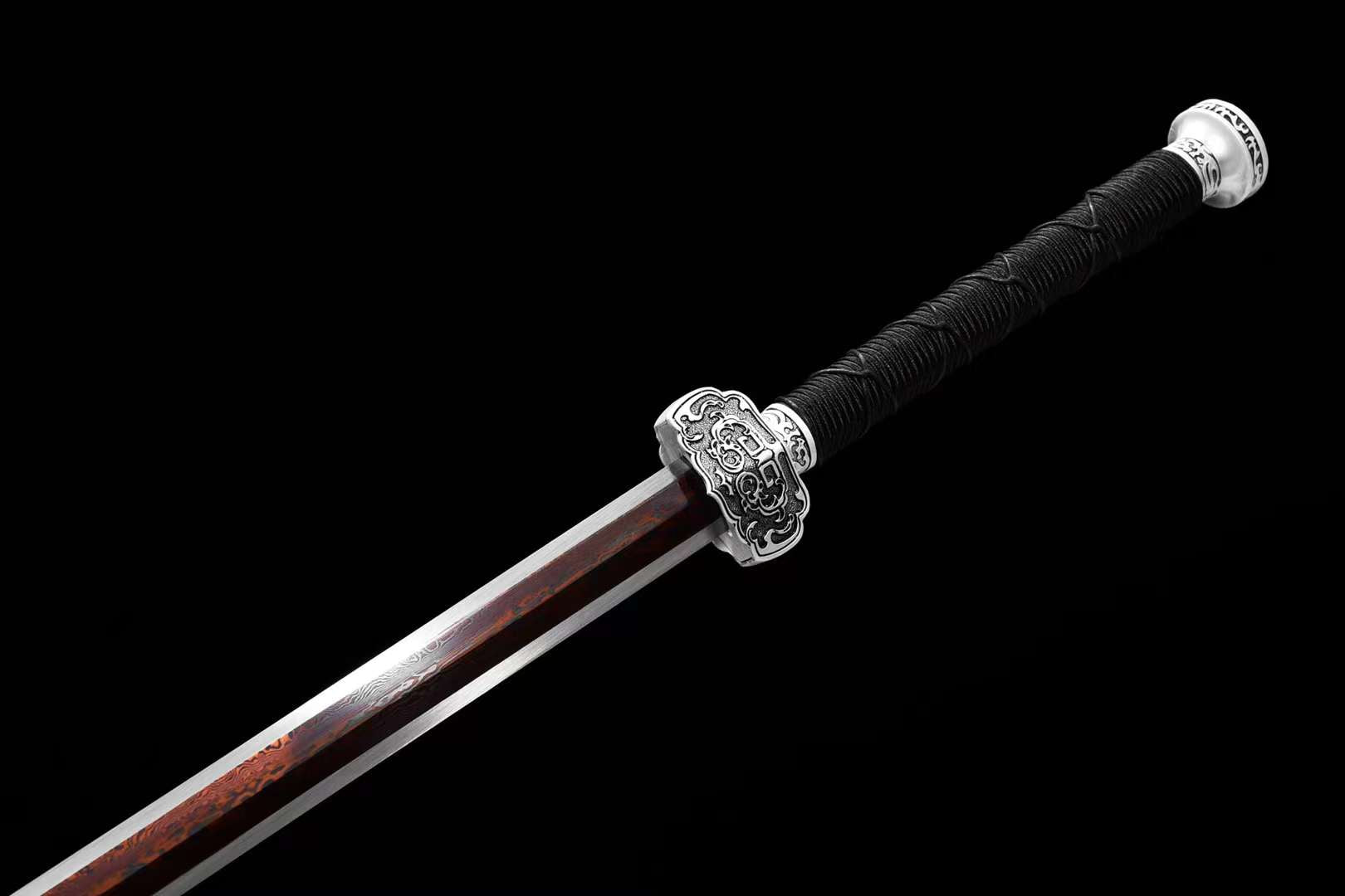 The Aka Unsho Handmade Chinese Sword Pattern Steel-Romance of Men